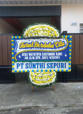 Papan Bunga Duka di Fatululi